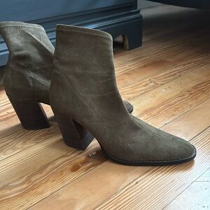 Olive Booties